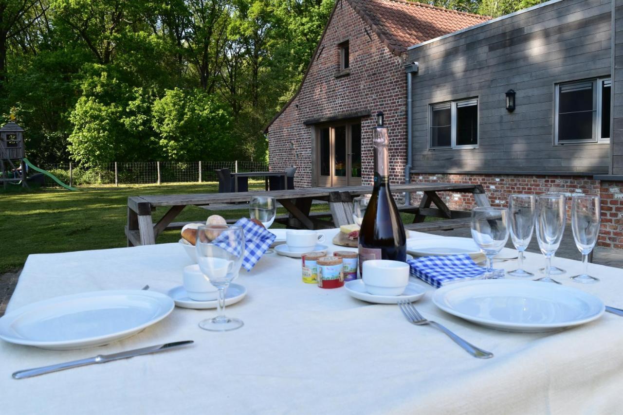 Jachthuis Au Bois Du Gheer Esterno foto
